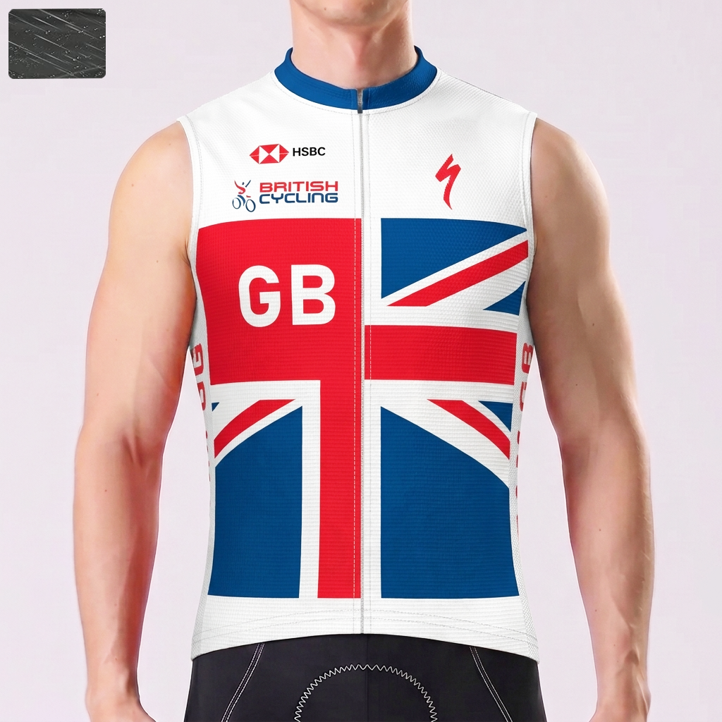 GB Windproof Sleeveless Cycling Jersey