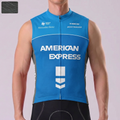 USA AMEX  Windproof Sleeveless Cycling Jersey
