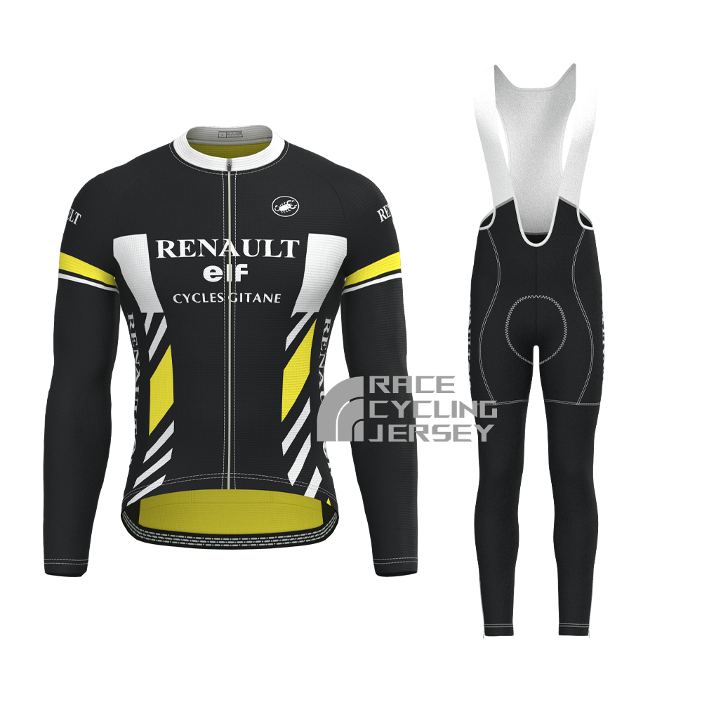1978 Elf Long Sleeves Cycling Kits