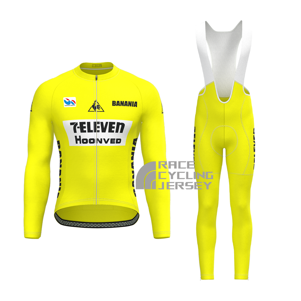 1986 7-Eleven Long Sleeves Cycling Kits
