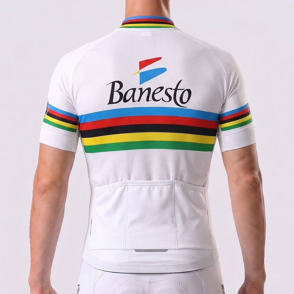 1996 Banesto UCI Short Sleeves Cycling Jersey
