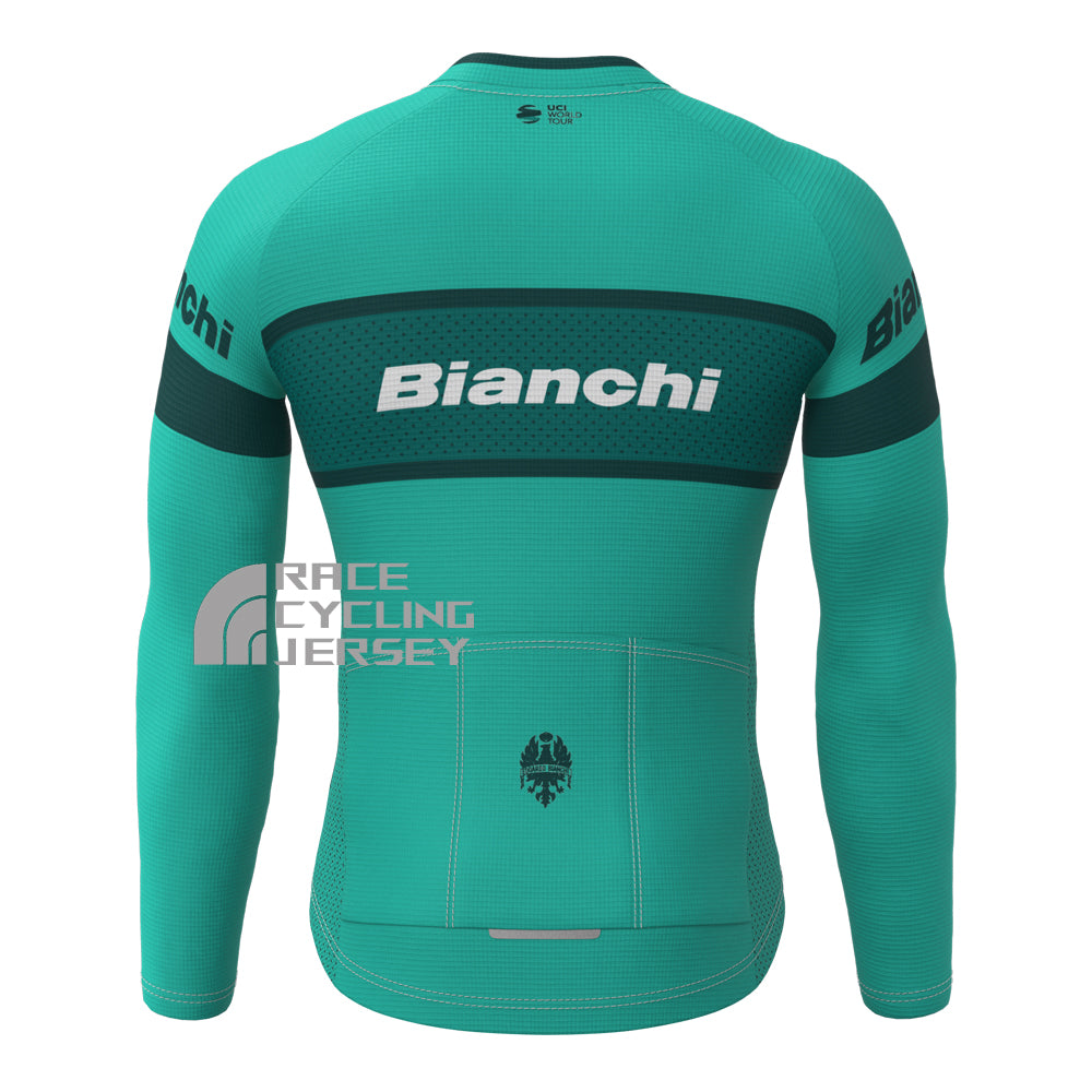 UCI Bianchi Fleece Long Cycling Jersey