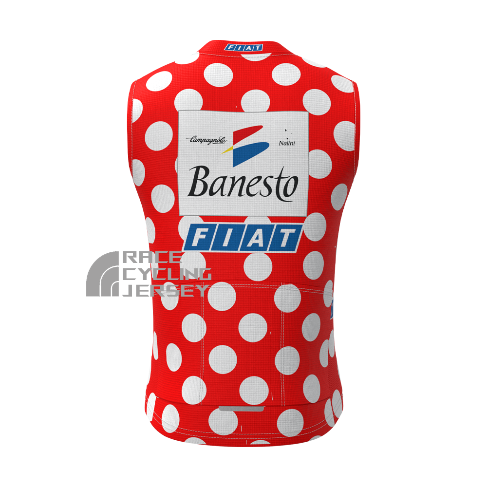 1995 Banesto Fleece Sleeveless Cycling Jersey