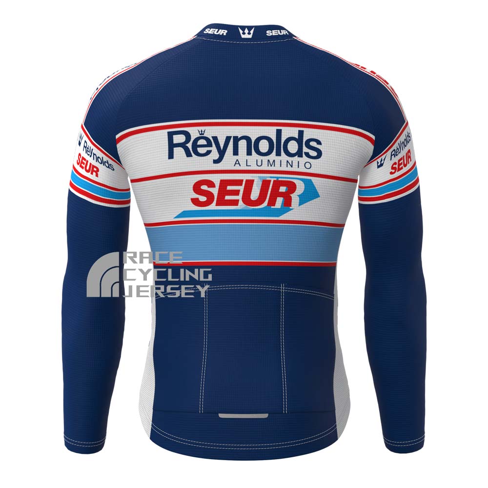 1988 Reynolds SEUR Fleece Long Cycling Jersey
