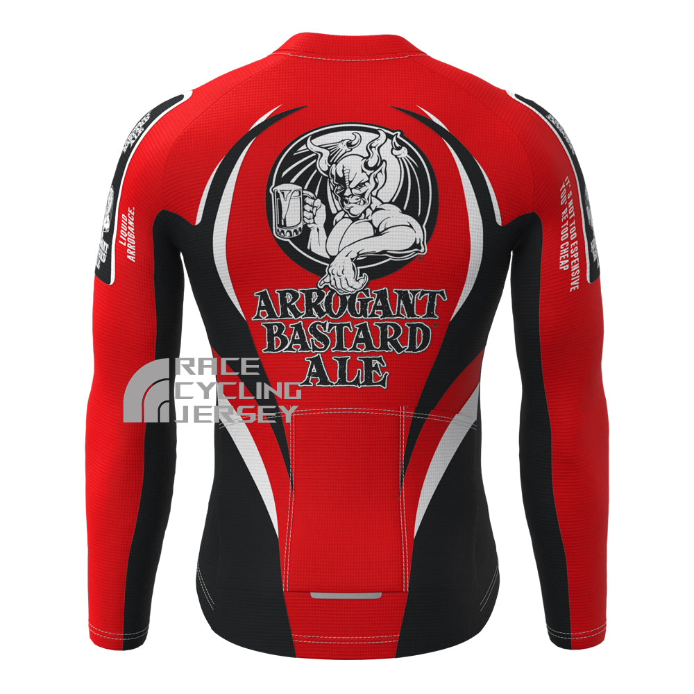 ARROGANT BASTARD Fleece Long Cycling Jersey