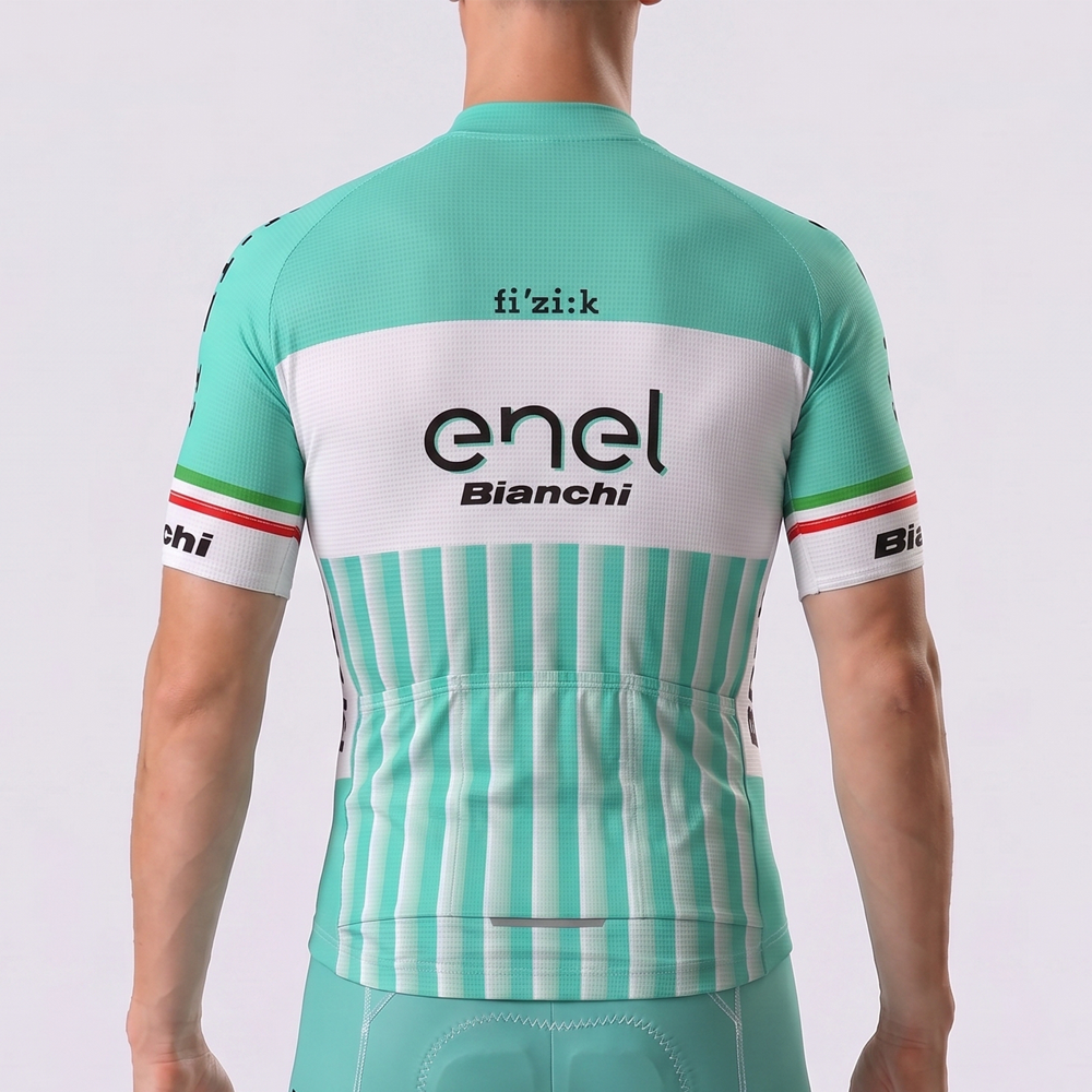 fi`zi:k Bianchi Short Sleeves Cycling Jersey