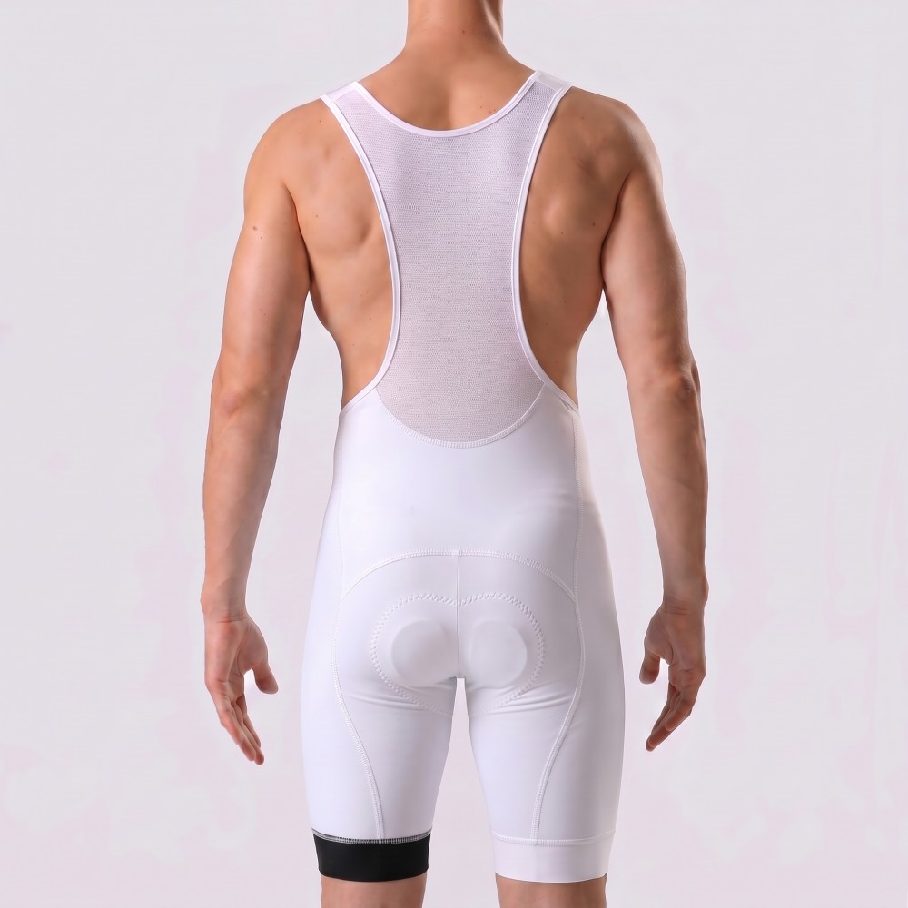 White Bib Cycling Shorts