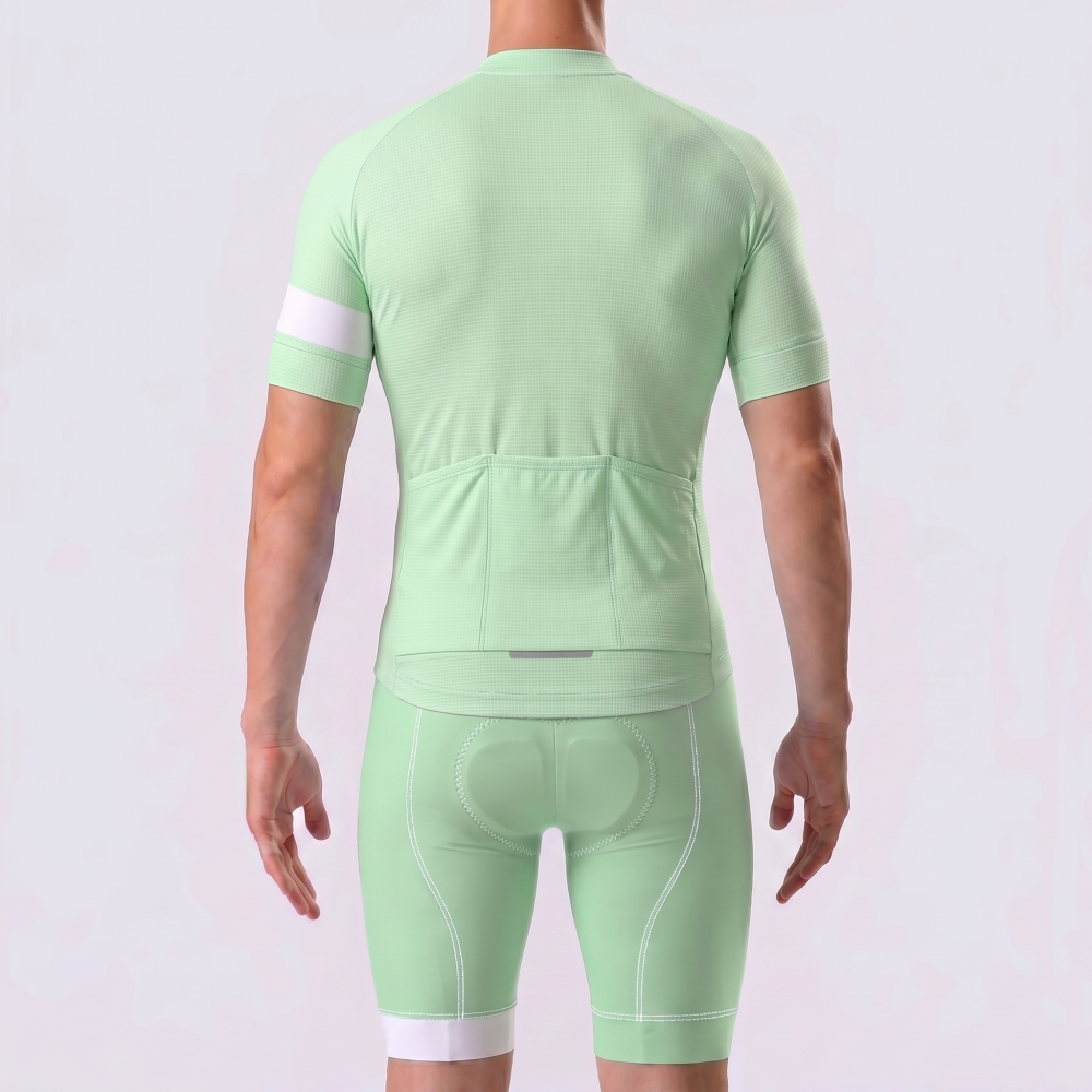 Matcha Green Short Sleeves Cycling Kits