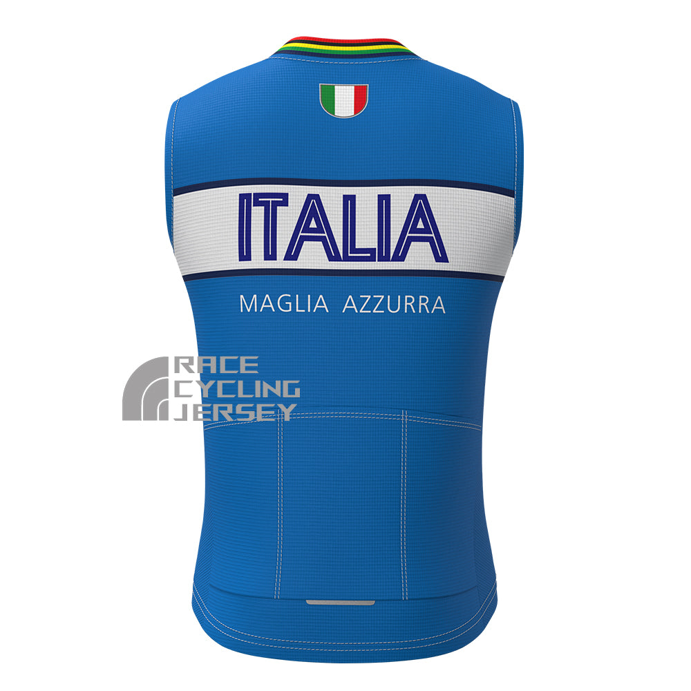 1993 ITALIA Fleece Sleeveless Cycling Jersey