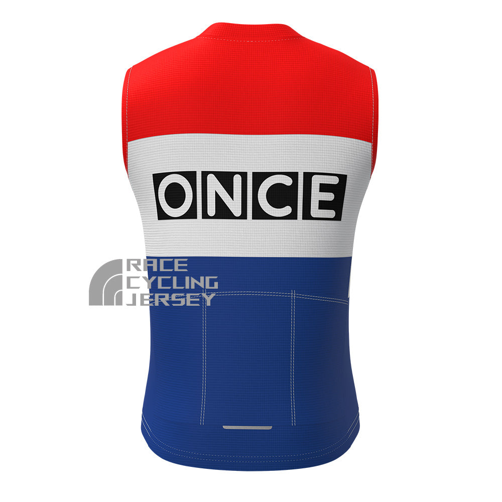 1994 ONCE Fleece Sleeveless Cycling Jersey