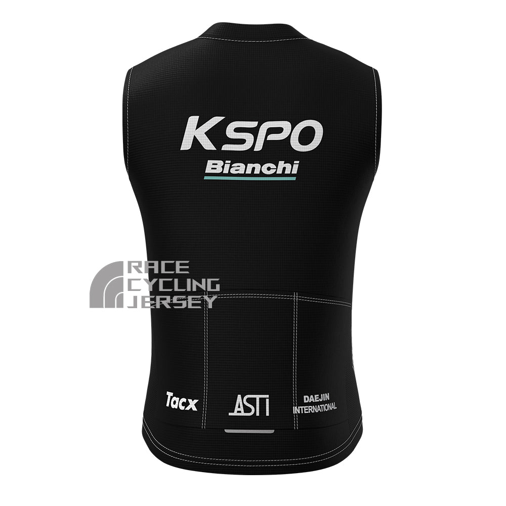 2018 Bianchi Fleece Sleeveless Cycling Jersey