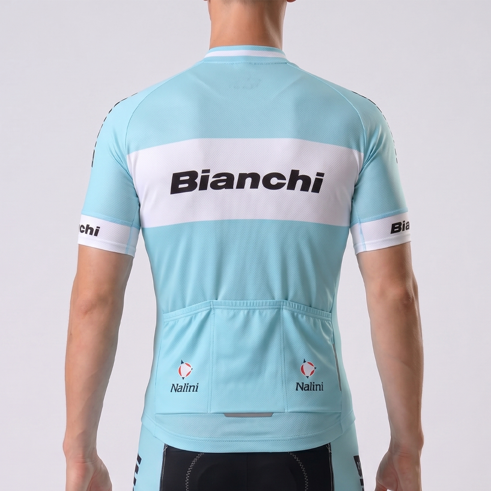 2003 Bianchi Short Sleeves Cycling Jersey