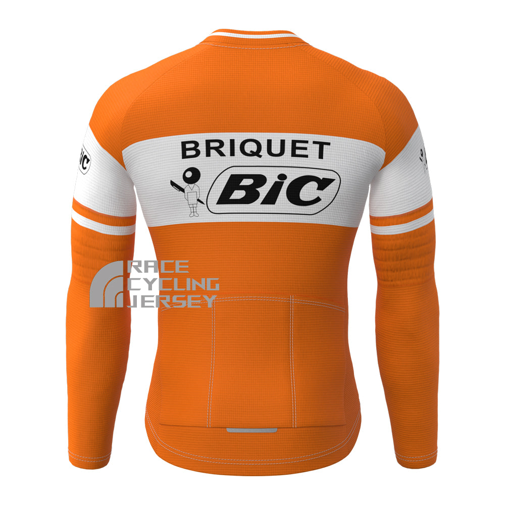 1974 BIC Fleece Long Cycling Jersey