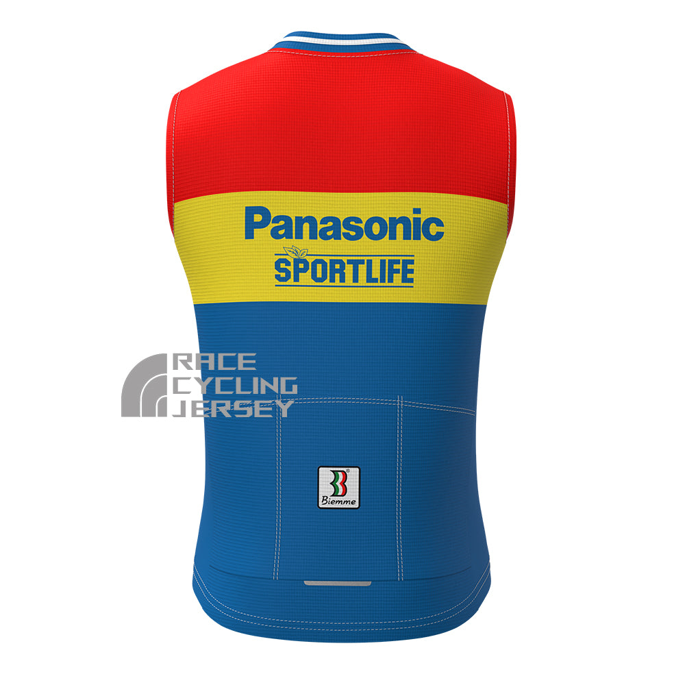 Panasonic SPORTLIFE Fleece Sleeveless Cycling Jersey