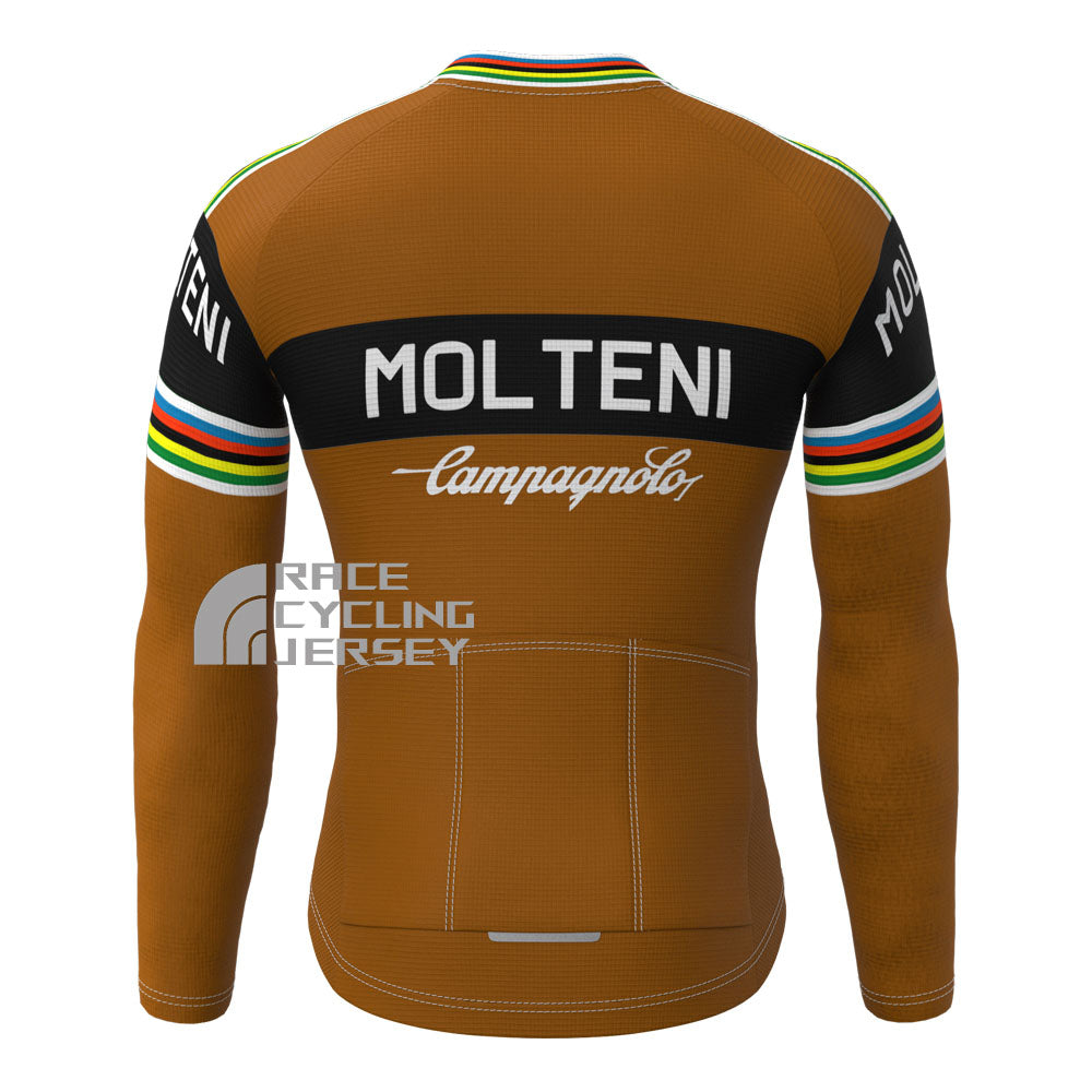 MOLTENI  Campagnolo Fleece Long Cycling Jersey