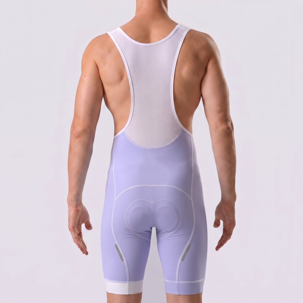 Violet Bib Cycling Shorts