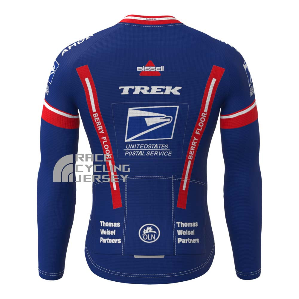 United States Postal Service Fleece Long Cycling Jersey
