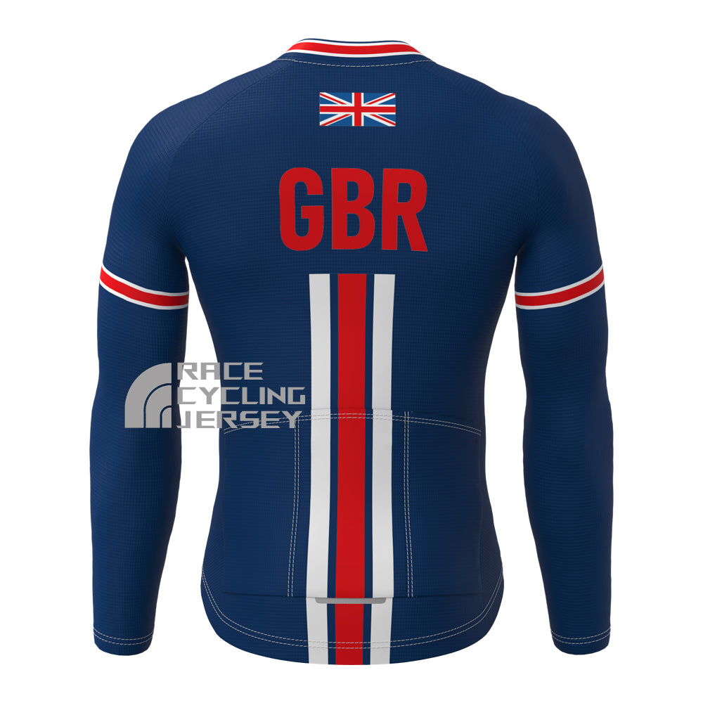 GBR Fleece Long Cycling Jersey