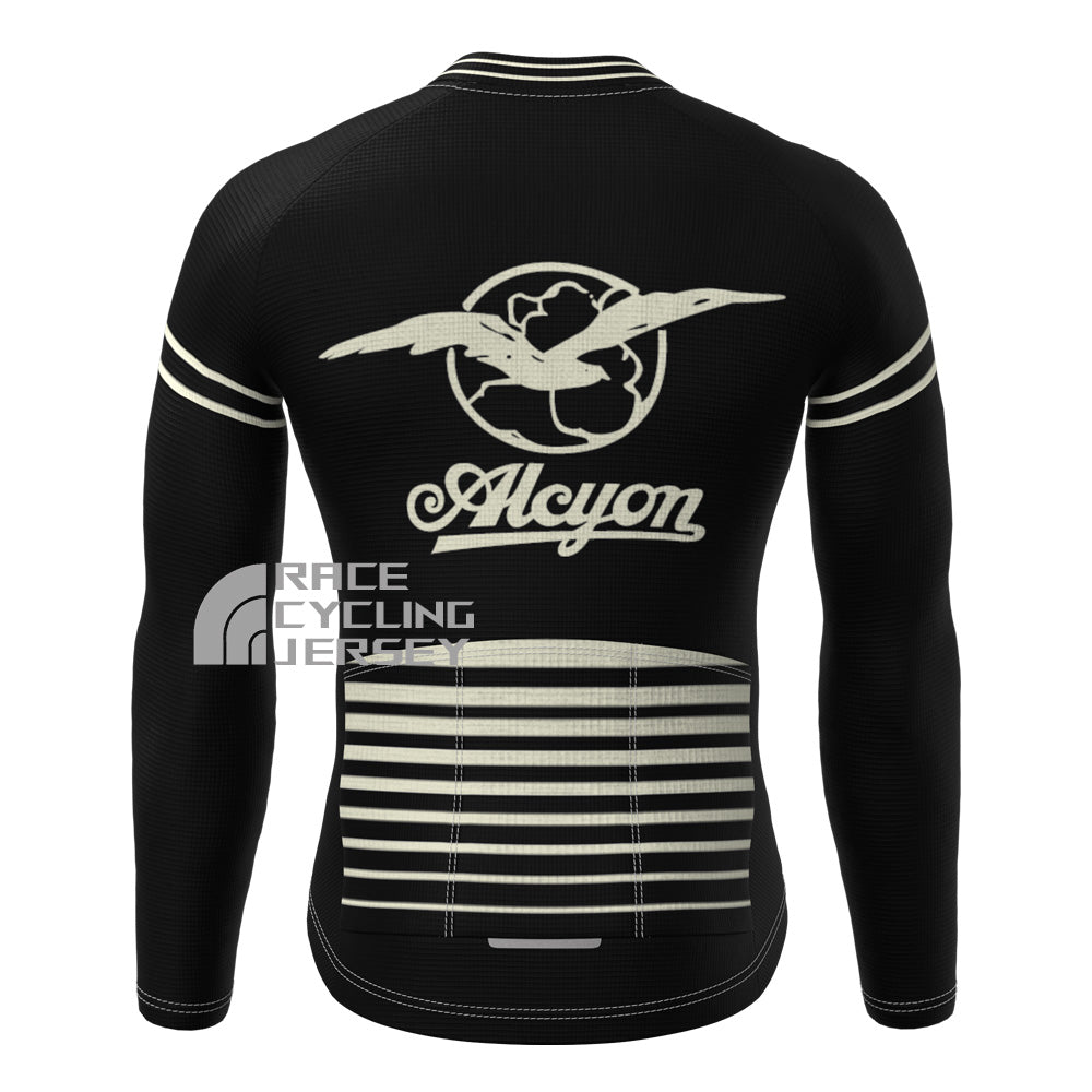 Alcyom Fleece Long Cycling Jersey