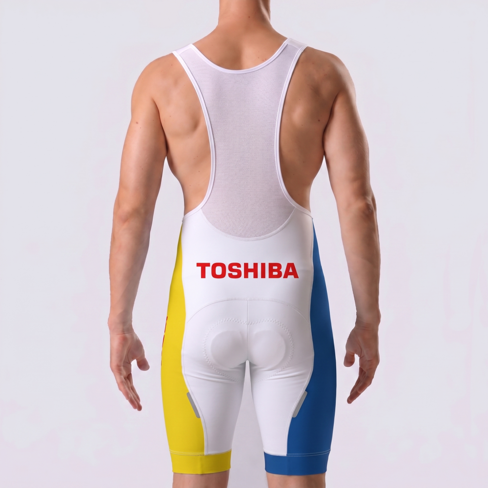 TOSHIBA Bib Cycling Shorts