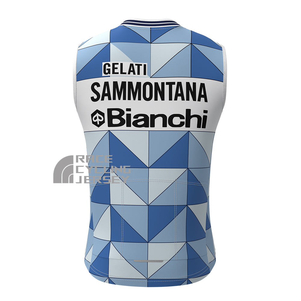 1986 Bianchi Fleece Sleeveless Cycling Jersey