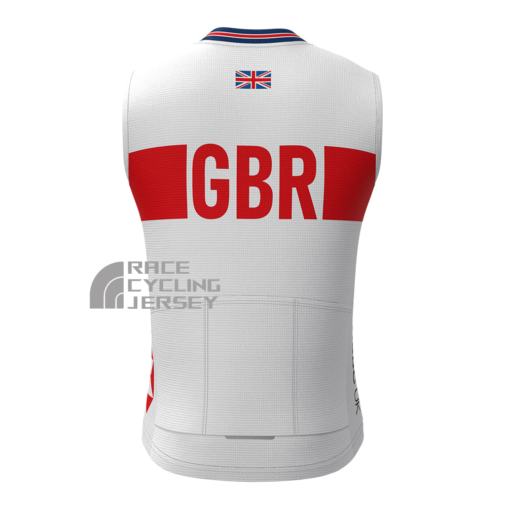 2022 United Kingdom Fleece Sleeveless Cycling Jersey