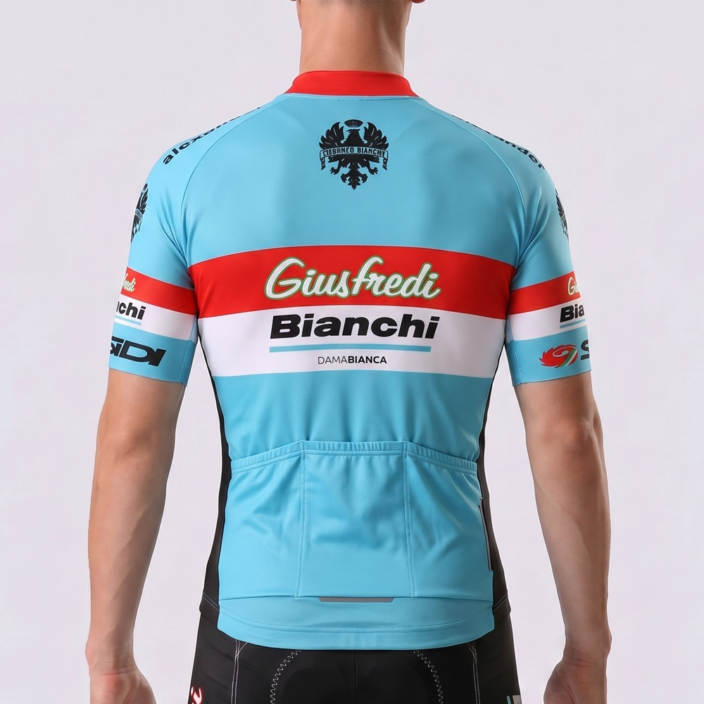 2017 Bianchi Short Sleeves Cycling Jersey