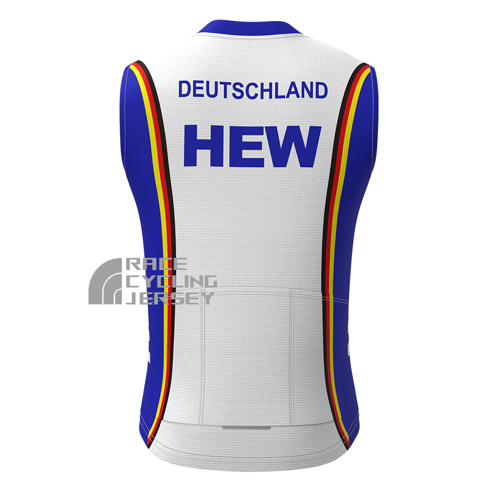 2003 Germany Fleece Sleeveless Cycling Jersey