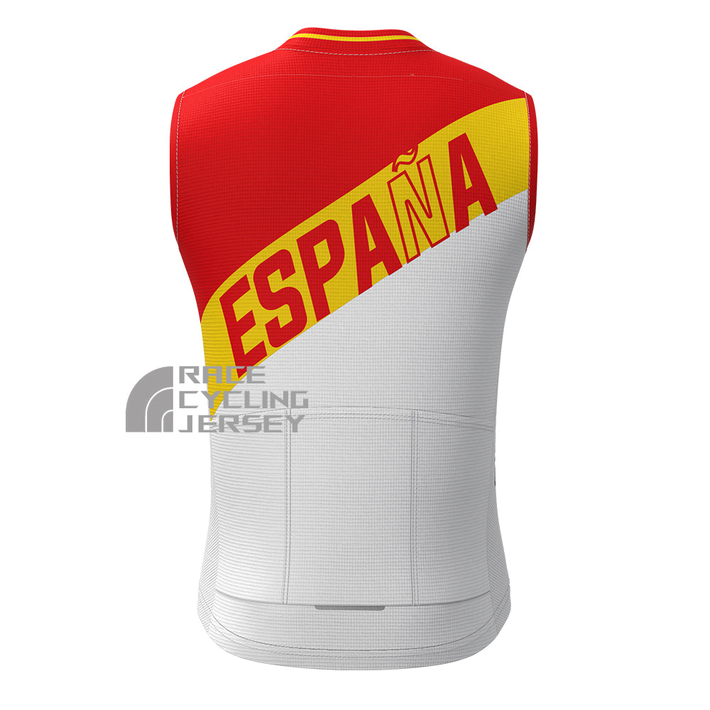 ESPANA Cofidis Fleece Sleeveless Cycling Jersey