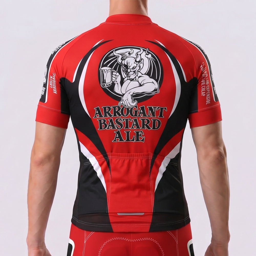 ARROGANT BASTARD Short Sleeves Cycling Jersey