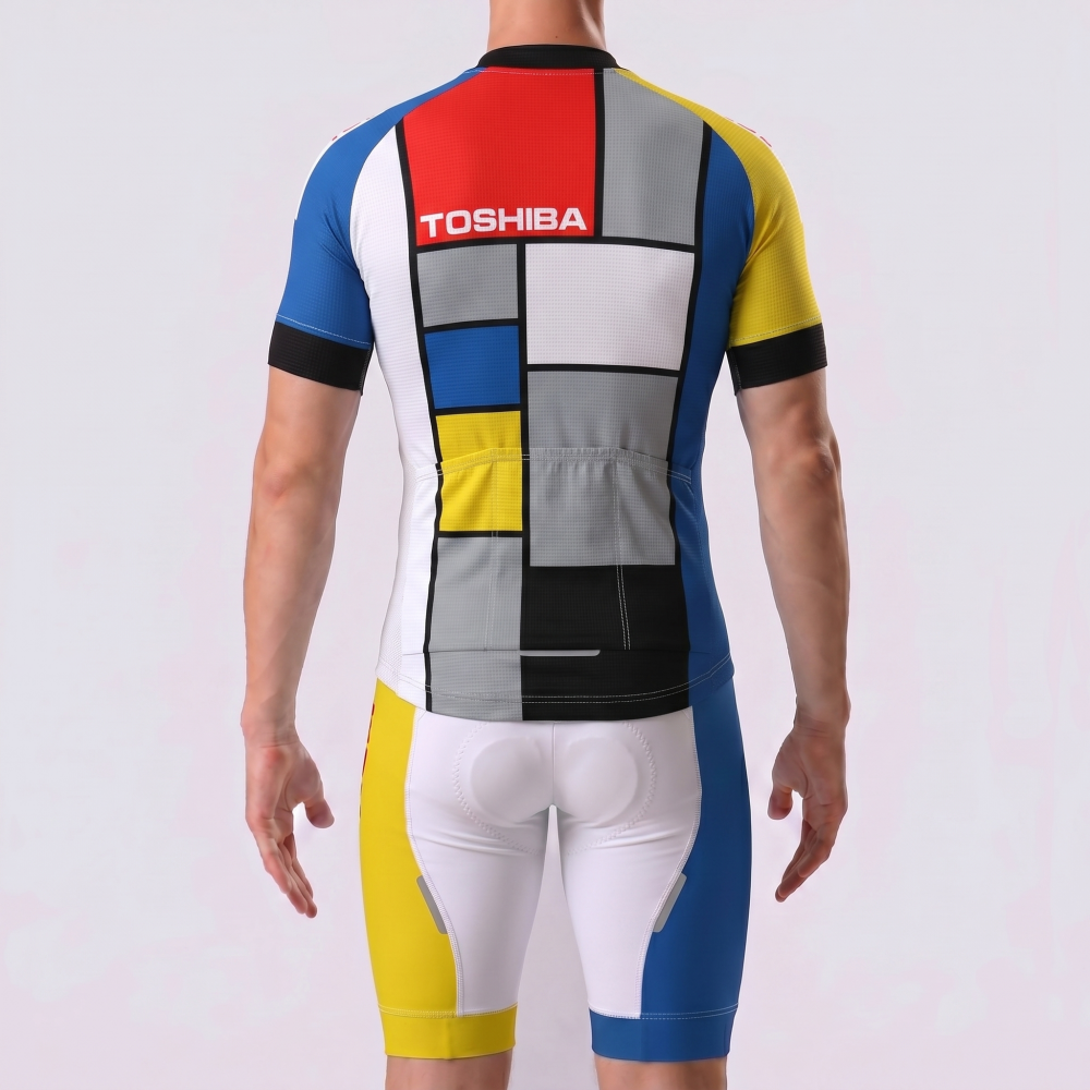 TOSHIBA Short Sleeves Cycling Kits