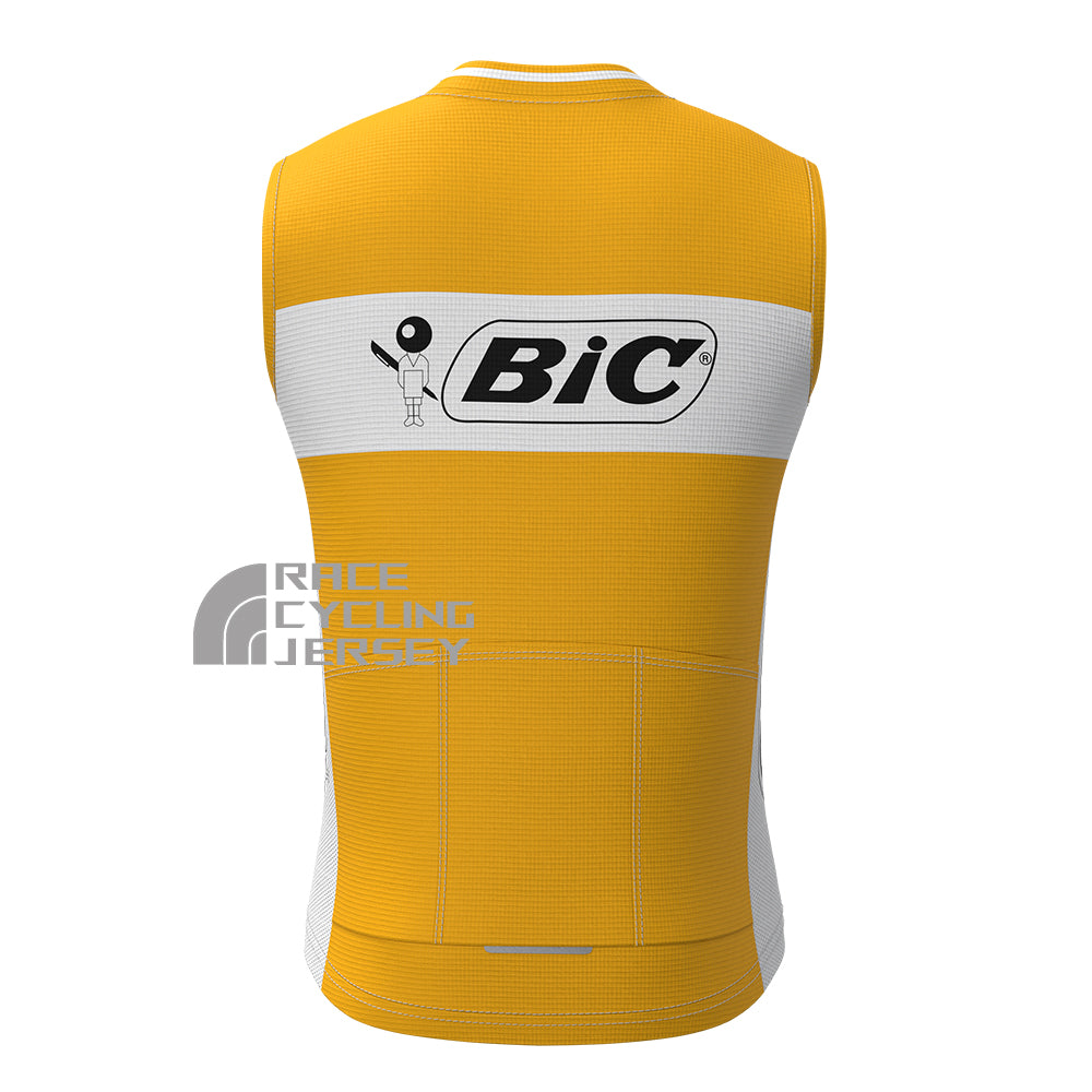 1973 BIC Fleece Sleeveless Cycling Jersey