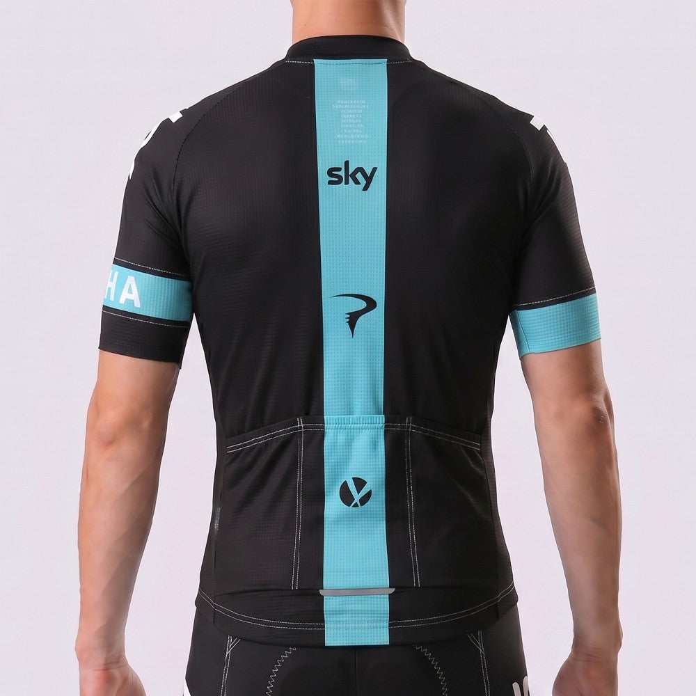 2016 Sky Short Sleeves Cycling Jersey