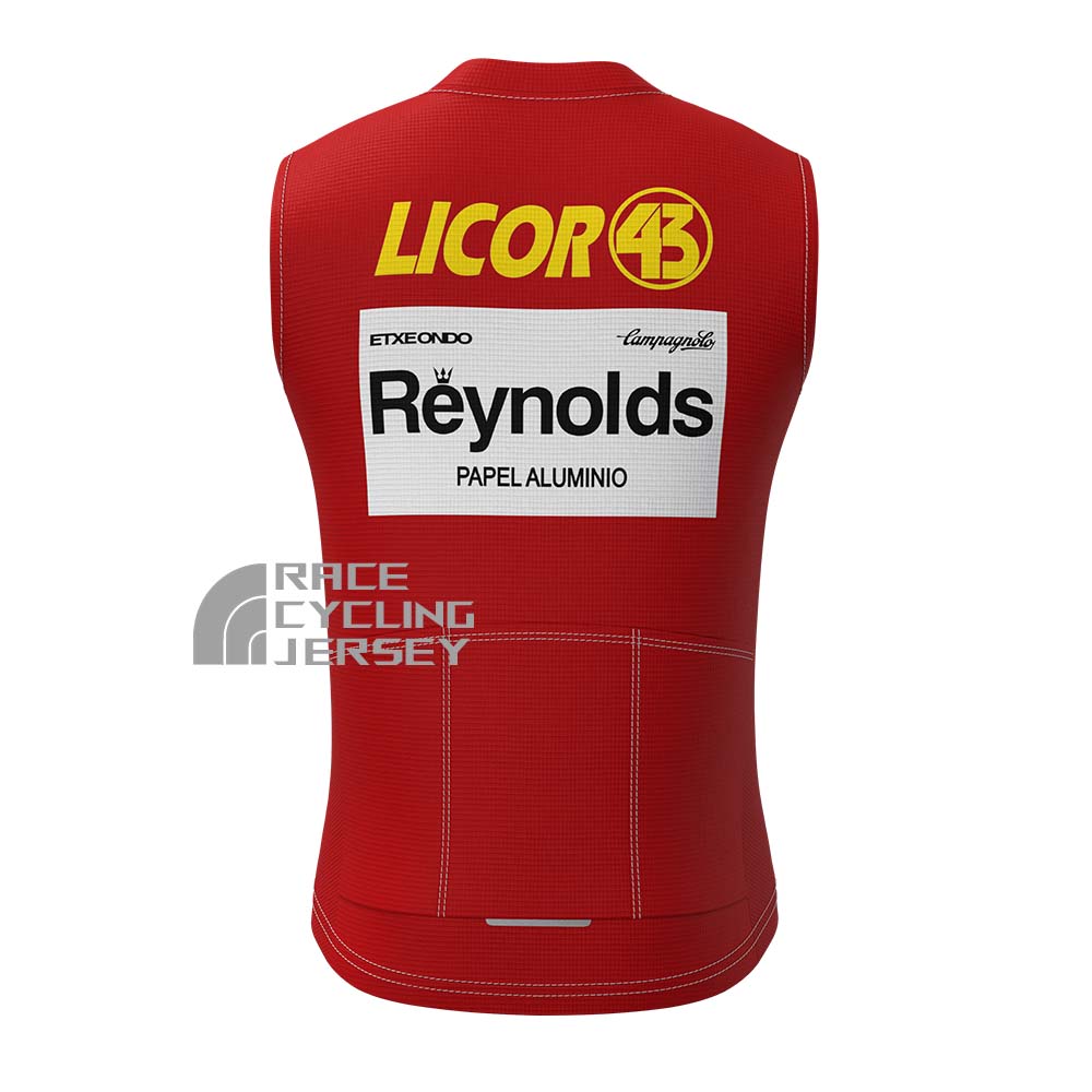 1981 Reynolds Licor Fleece Sleeveless Cycling Jersey
