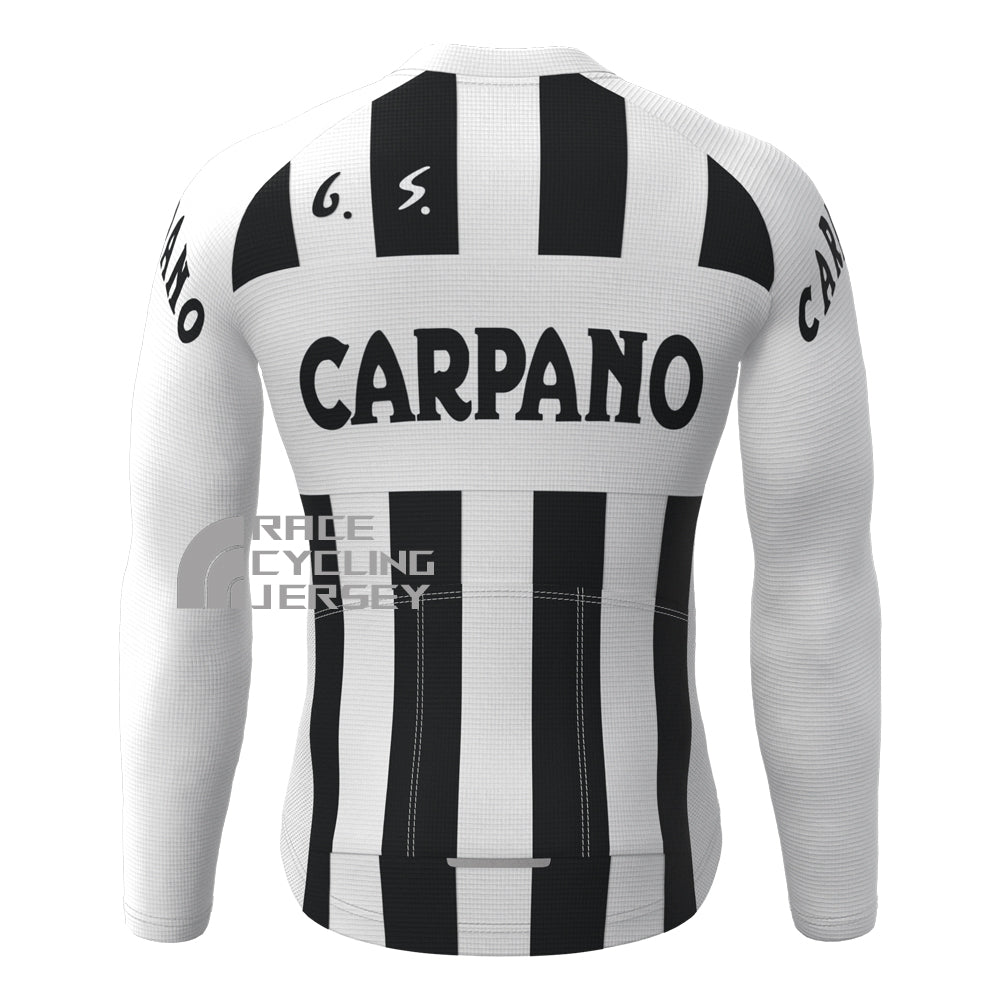 CARPANO Fleece Long Cycling Jersey