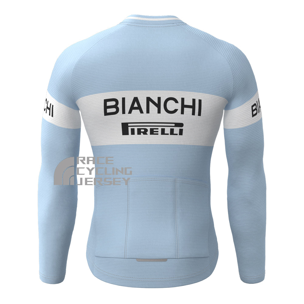 Bianchi PIRELLI Fleece Long Cycling Jersey