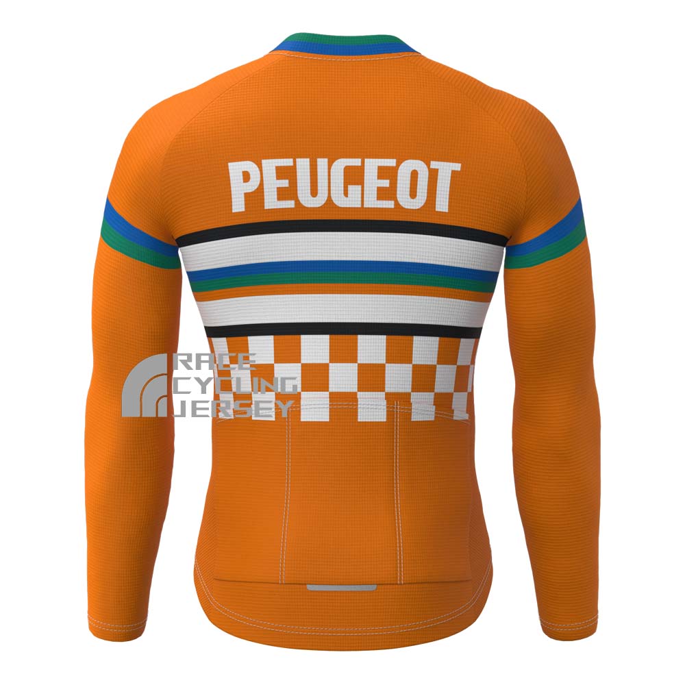 1983 Peugeot Fleece Long Cycling Jersey