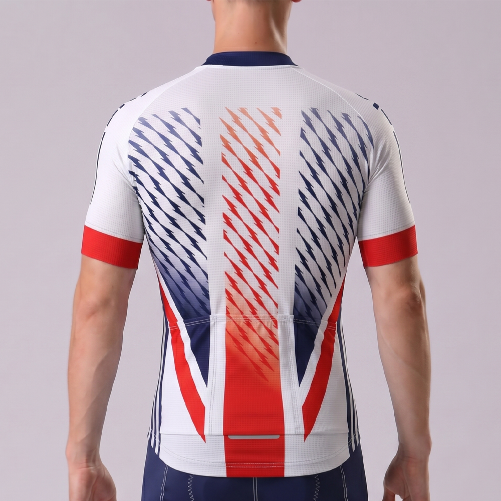 2015 United Kingdom Short Sleeves Cycling Jersey
