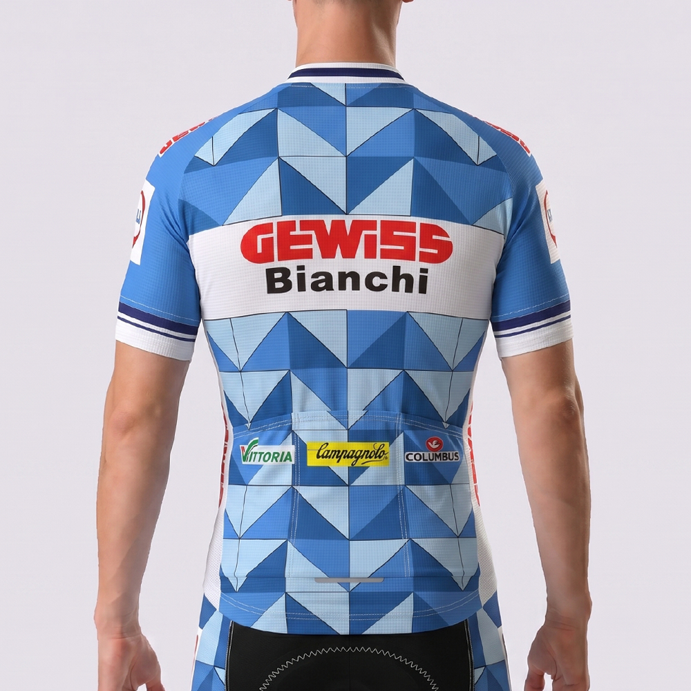 1988 Bianchi Short Sleeves Cycling Jersey