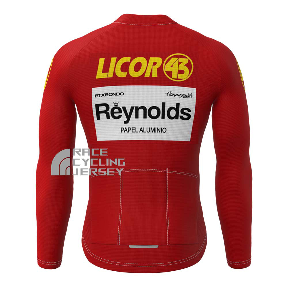 1981 Reynolds Licor Fleece Long Cycling Jersey
