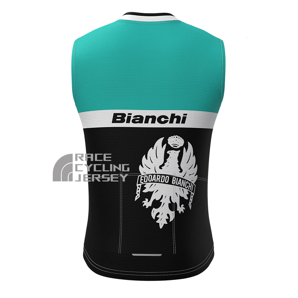Nalini Bianchi Fleece Sleeveless Cycling Jersey