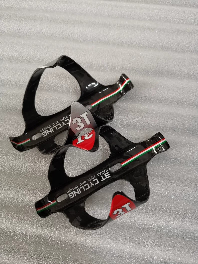 Road Bike 3T Gloss Finish Carbon Water Bottle Cage
