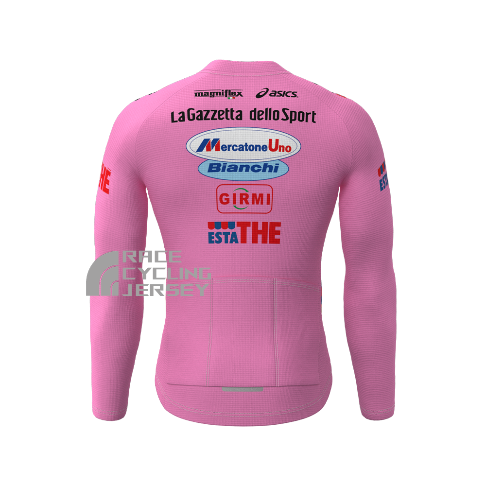 1998 Bianchi Fleece Long Cycling Jersey