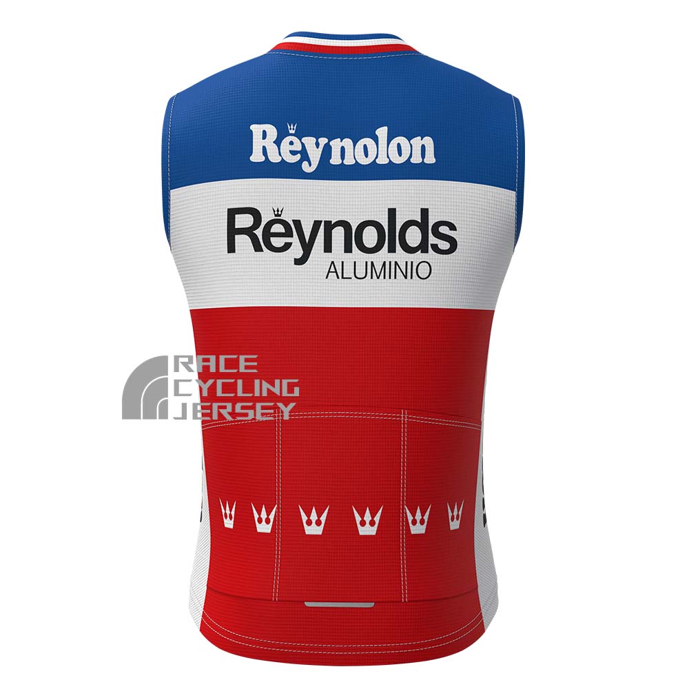 1986 Reynolds Reynolon Fleece Sleeveless Cycling Jersey