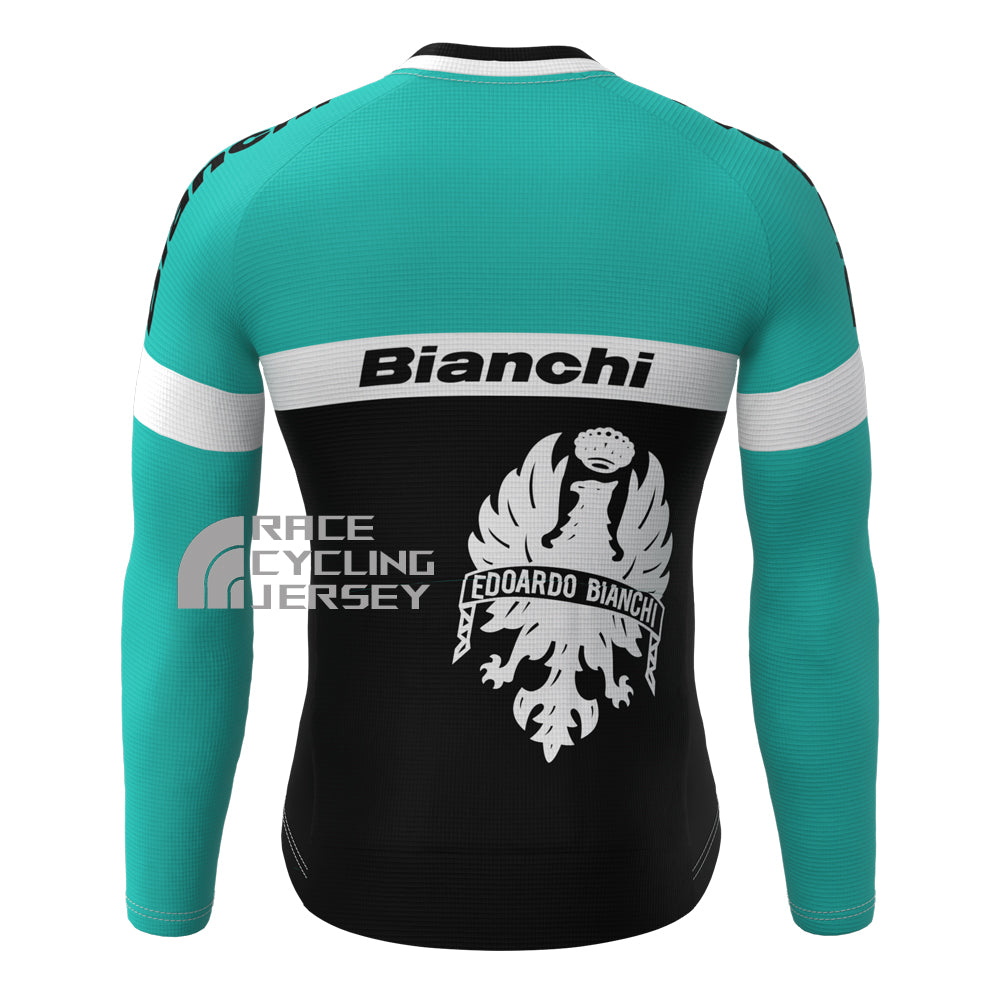 Nalini Bianchi Fleece Long Cycling Jersey