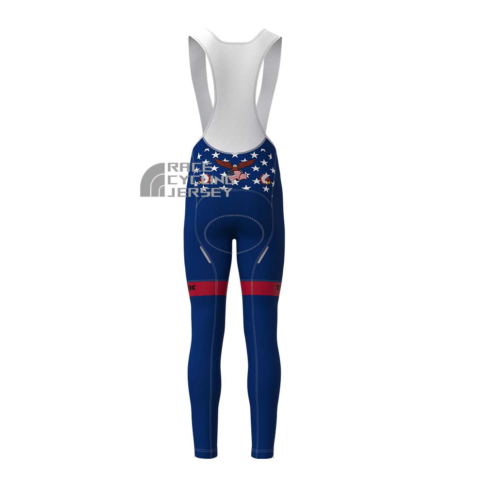 UNITED STATE OF AMERICA Fleece Bib Cycling Pants