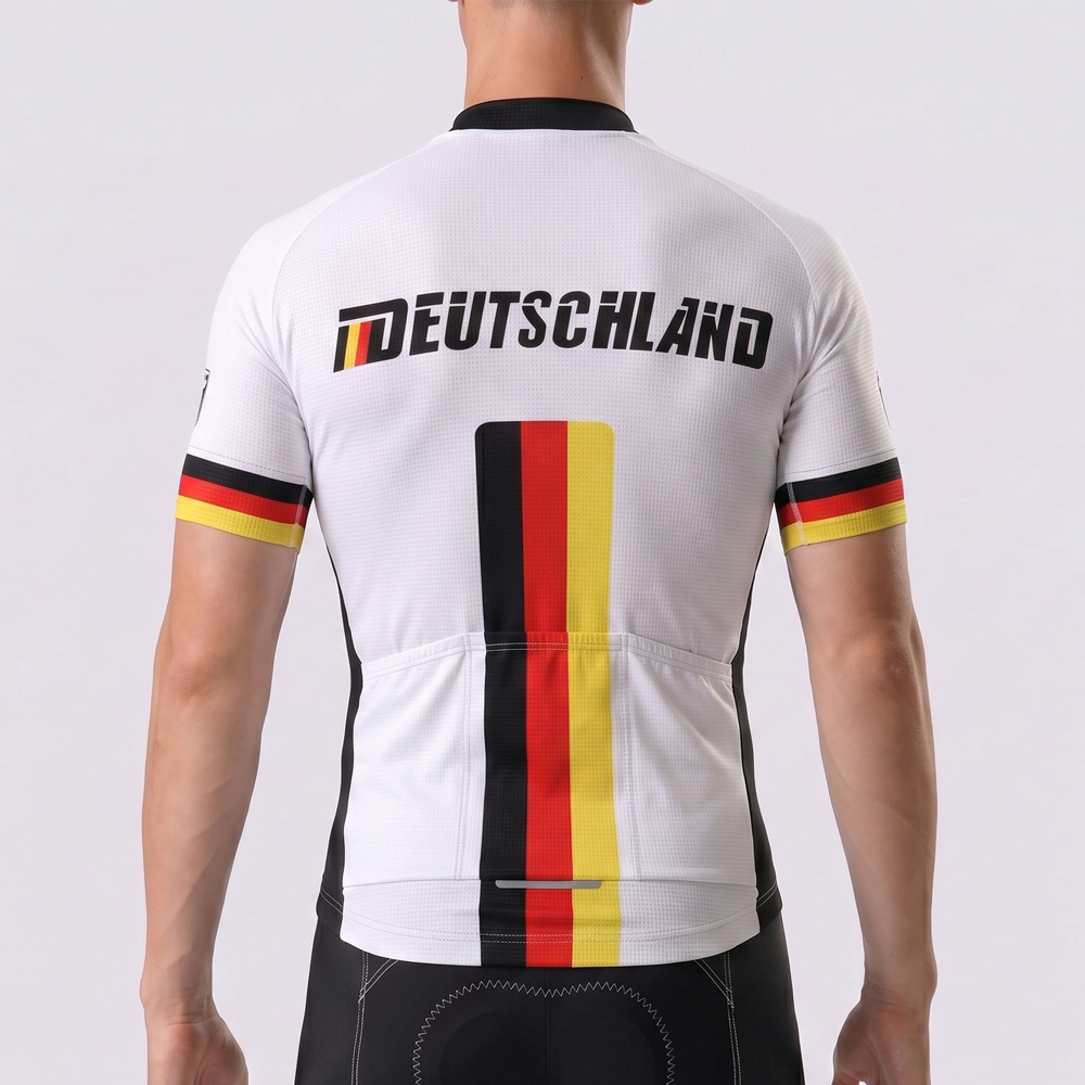 2016 Germany Short Sleeves Cycling Jersey