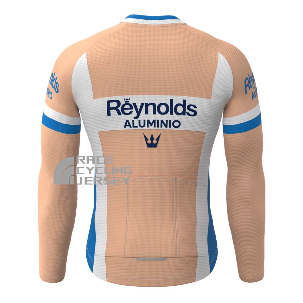1988 Reynolds Aluminio Fleece Long Cycling Jersey