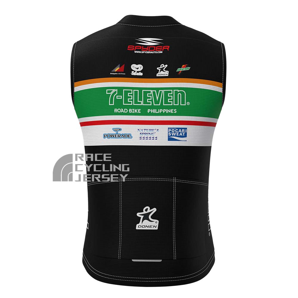 2017 7-Eleven Fleece Sleeveless Cycling Jersey