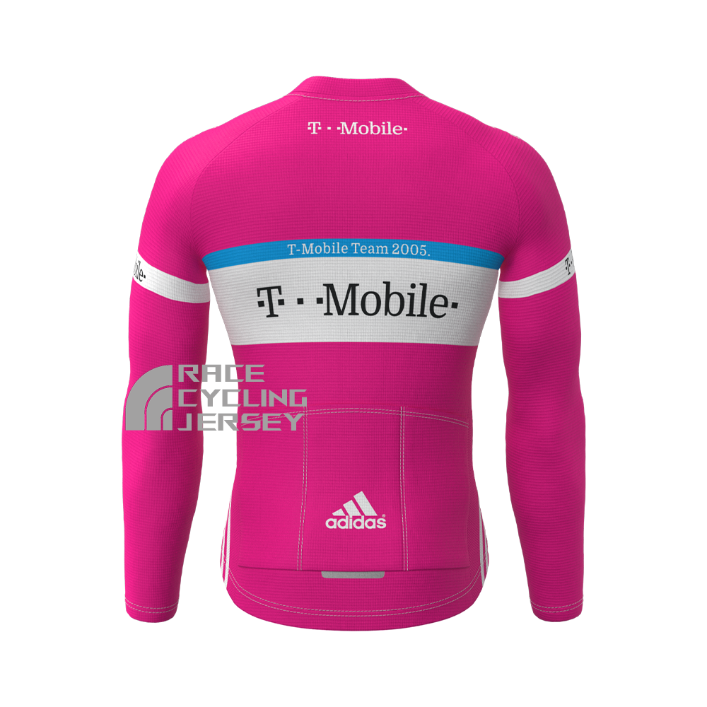 2005 Pink Fleece Long Cycling Jersey